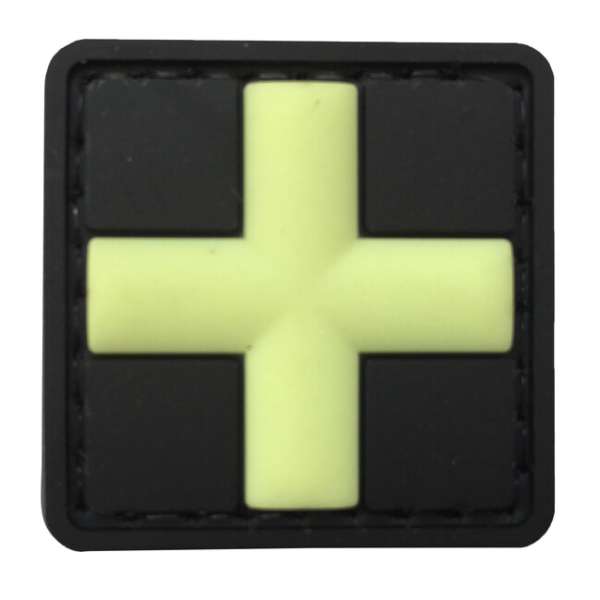 WARAGOD FELVARRÓ Glow 3D Red Cross Medic PVC Patch