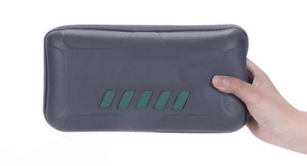 BasicNature frottír törölköző 75 x 150 cm óceán zöld, ujjal