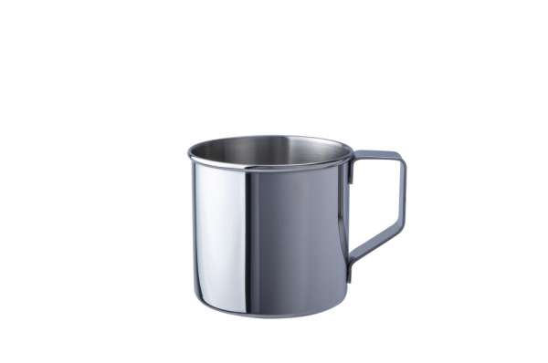 BasicNature Zebra rozsdamentes acél bögre 0,25 l