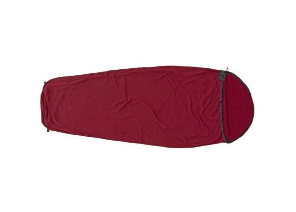 Origin Outdoors Microfleece hálózsákbélés múmia alakú bordeaux-i bordó