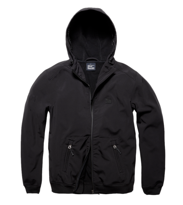 Vintage Industries Ashore Softshell dzseki, fekete