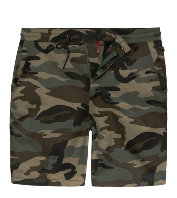 Vintage Industries Eton rövid nadrág, woodland camo