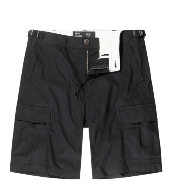 Vintage Industries Master BDU rövidnadrág, fekete