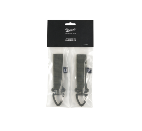 Brandit molle karabiner 2 csomag, olajzöld színű