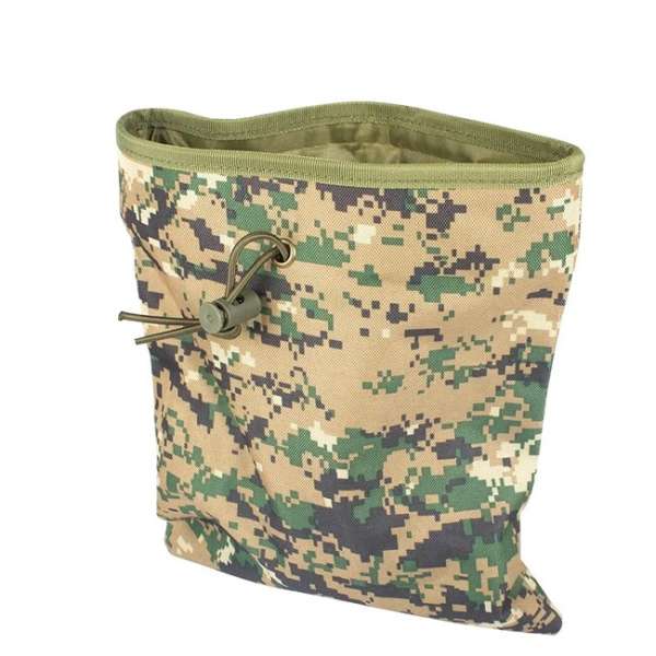 DRAGOWA taktikai újrahasznosító táska, digitális erdővidék