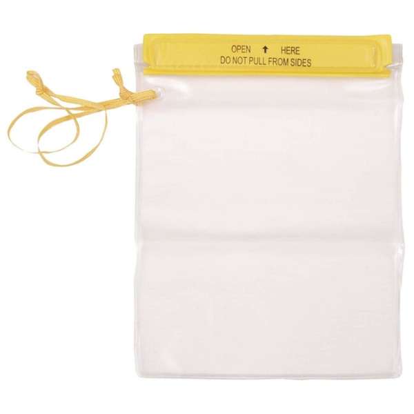 Fox Outdoor Vízhatlan irattartó tok húzózsinórral, közepes, átlátszó