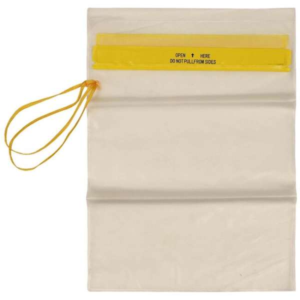 Fox Outdoor Vízálló irattartó tok húzózsinórral, nagyméretű, átlátszó