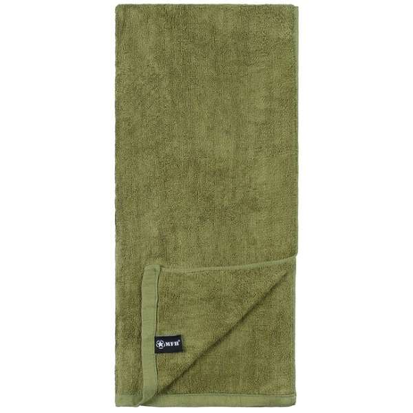 MFH Törölköző, frottír, zöld, kb. 110 x 50 cm