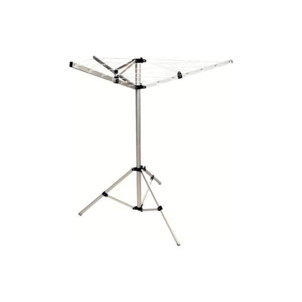 Highlander CampDry összecsukható ruhaszárítókötél 15 m pórázzal és hordtáskával