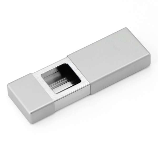 Origin Outdoors Utazási hamutartó, téglalap alakú, ezüst színű