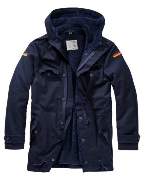 Brandit BW zászlós parka, tengerészkék