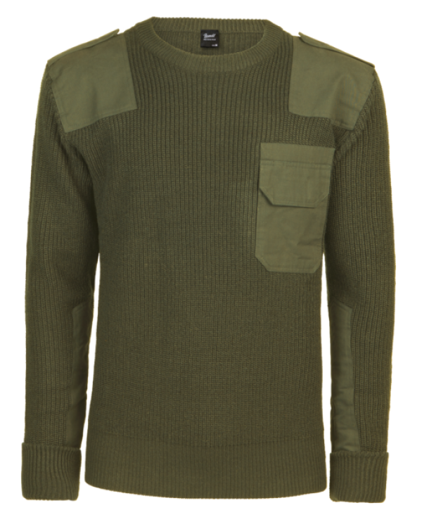 Brandit BW pulóver, olajzöld