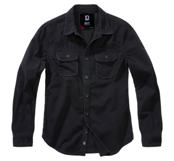 Brandit Női Vintage hosszú ujjú ing, Fekete