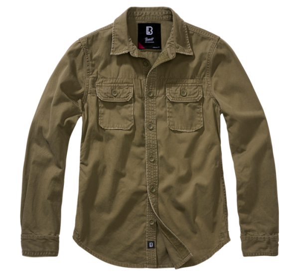 Brandit Női Vintage hosszú ujjú ing, olívazöld