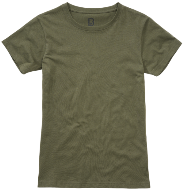 Brandit női póló, olívazöld
