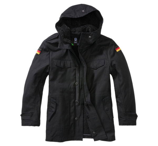Brandit gyermek BW parka, fekete