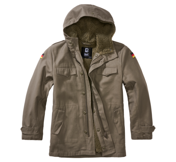 Brandit gyermek BW parka, olívazöld