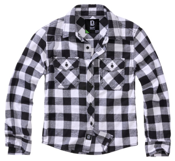 Brandit hosszú ujjú gyermeking, fehér fekete