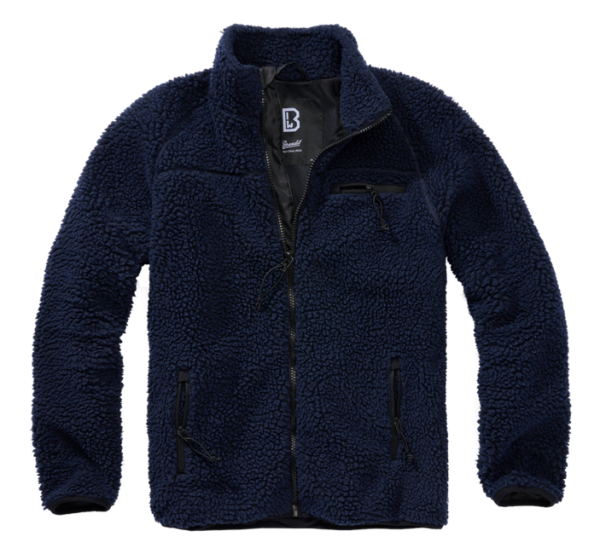 Brandit gyapjúkabát Teddyfleece, sötétkék