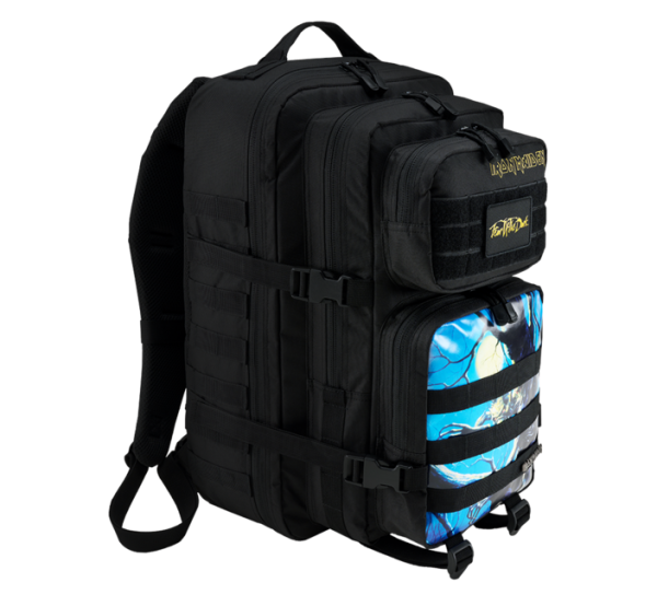 Brandit Iron Maiden US Cooper hátizsák 40L, fekete, fekete