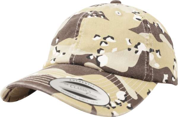 Brandit Low Profile Camo sapka mosott hatású, 6 színű sivatagi sapkával