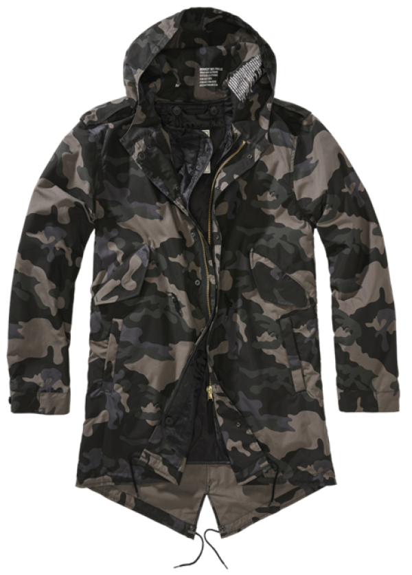Brandit M51 US Parka, sötétkamó