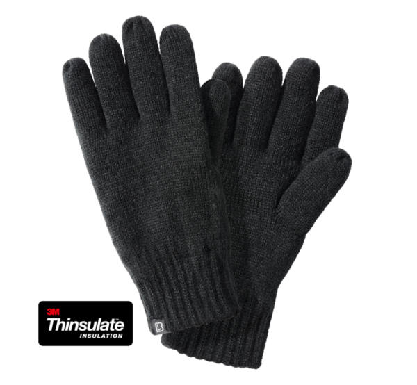 Brandit kötött kesztyű, fekete