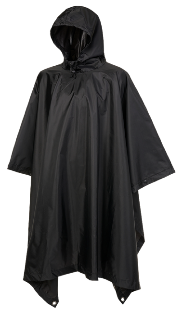 Brandit Ripstop poncsó, fekete