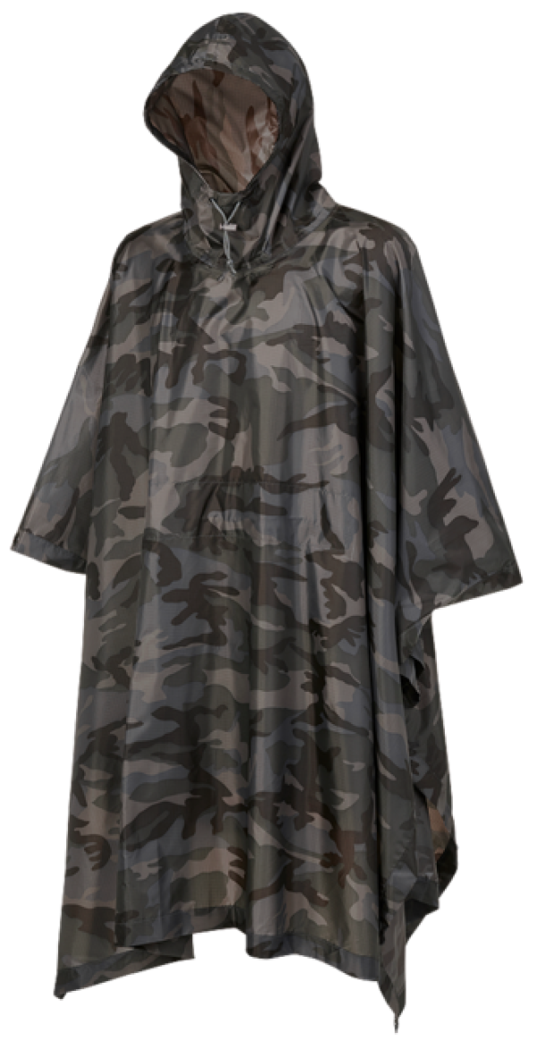 Brandit Ripstop poncsó, darkcamo