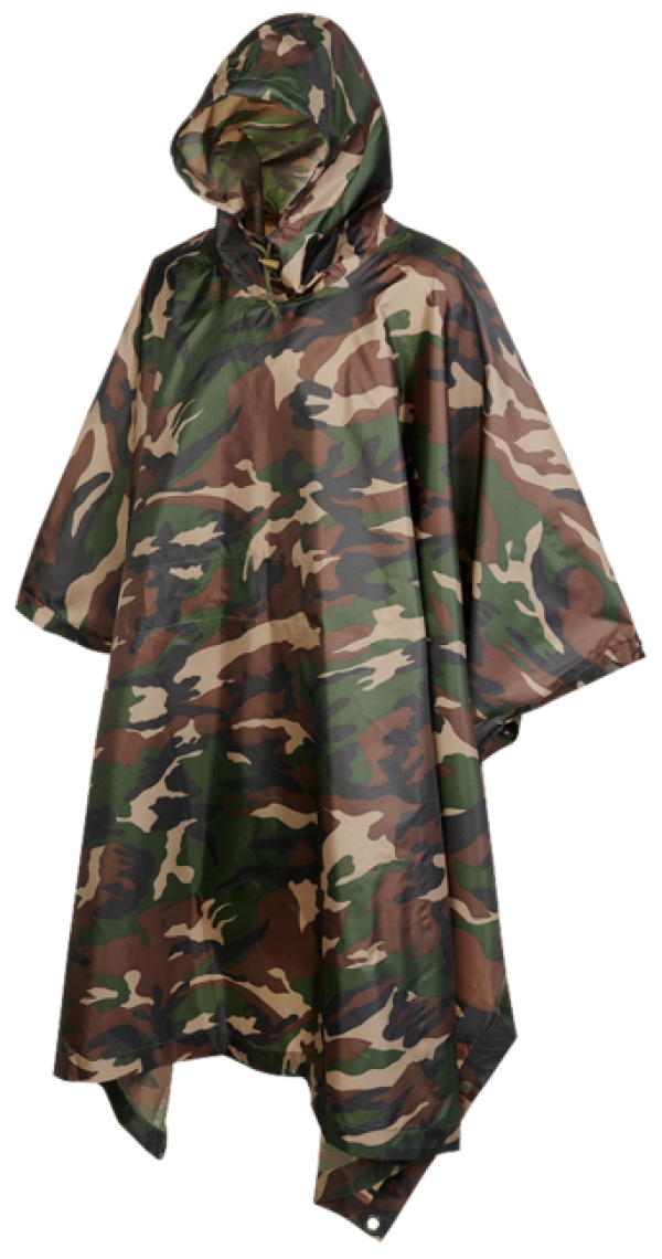 Brandit Ripstop poncsó, woodland