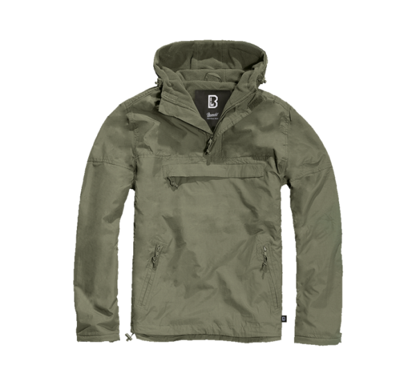 Brandit széldzseki, olívazöld