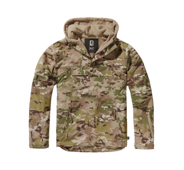 Brandit széldzseki, taktikai terepszínű kabát