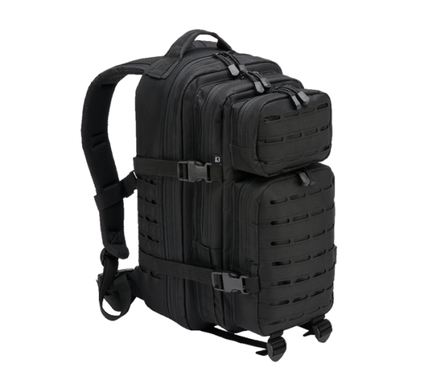 Brandit US Cooper Cooper Lasercut Medium hátizsák 25L, fekete