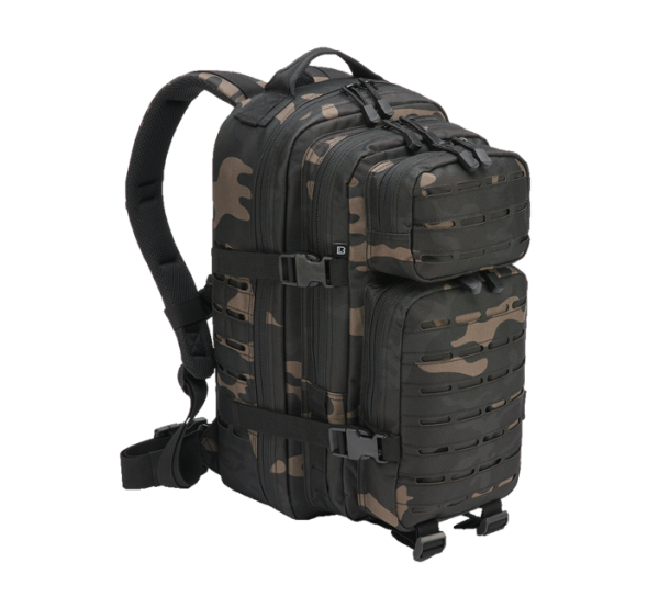 Brandit US Cooper Lasercut Medium hátizsák 25L, sötétkamó színű