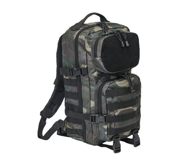 Brandit US Cooper Patch Medium hátizsák 25L, darkcamo, közepes méretű