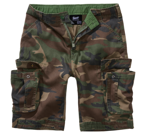 Brandit gyermek Urban Legend rövidnadrág, erdei tájkép