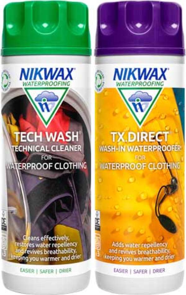 Nikwax 2 db készlet Twin Tech Wash / TX.Direct Wash-In 300ml