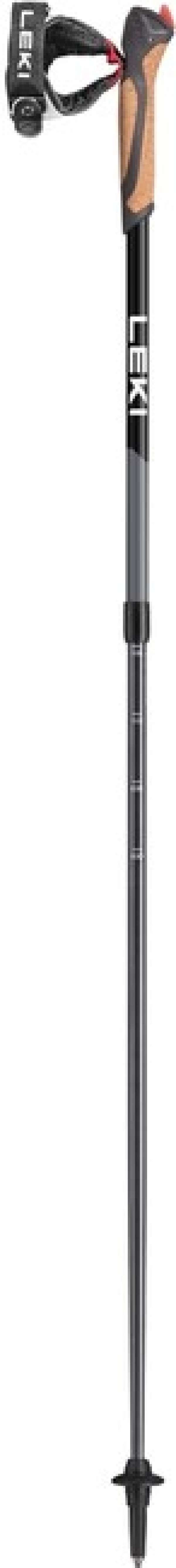 LEKI Nordic Walking botok Spin, fekete-ezüst-szürke-fehér, 100 - 130 cm, fekete-ezüst-szürke-fehér, 100 - 130 cm