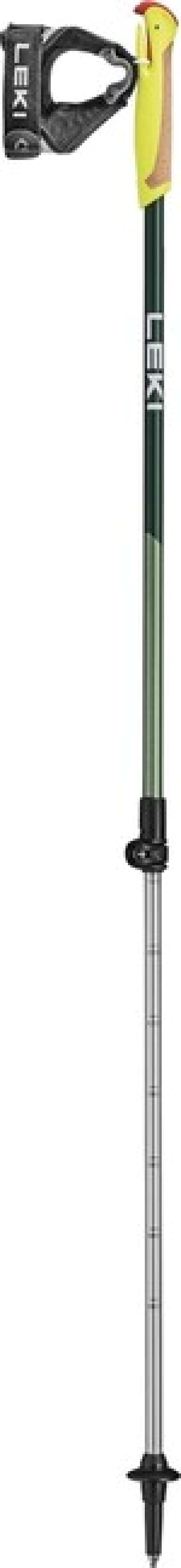 LEKI Nordic Walking botok Walker XS, metálzöld-oliva zöld-fehér, 80 - 110 cm, 80 - 110 cm