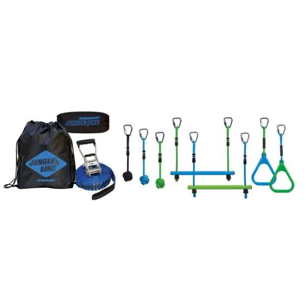Slackers Set on Slackline Ninja 11 m