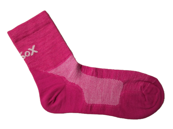 SherpaX /ApasoX Solo zokni sötét rózsaszín