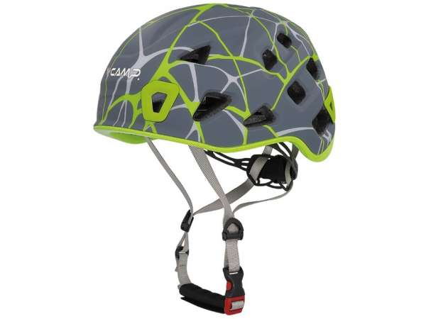 CAMP hegymászósisak Storm, szürke / lime