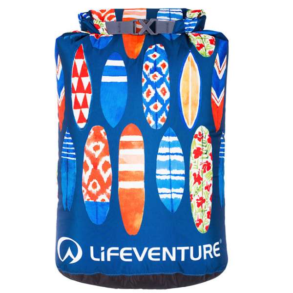 Lifeventure vízálló hátizsák száraz táska 25 l, sufboards