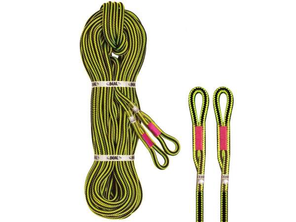 BEAL Faiskolai kötél két véghurokkal Ginkgo 12 mm 3 m