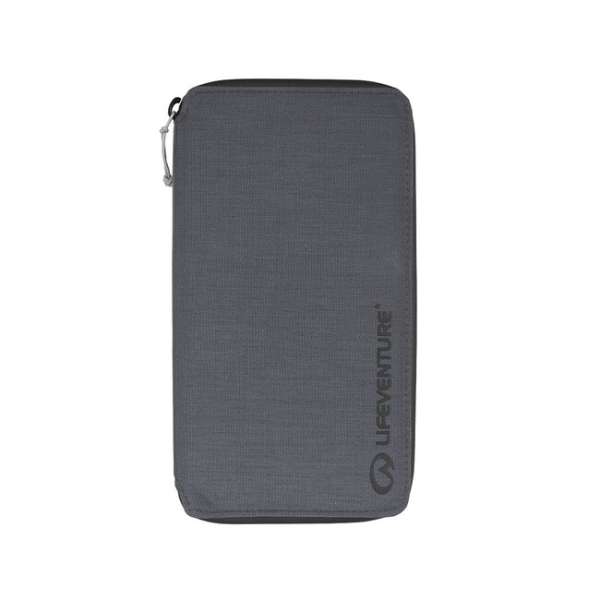 Lifeventure utazási irattartó tok RFiD védelemmel, szürke