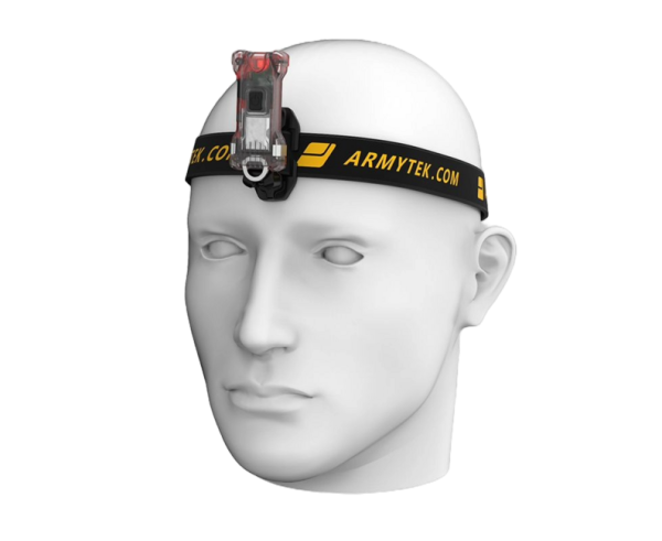 ArmyTek Zippy WR ES hordozható lámpakészlet, piros