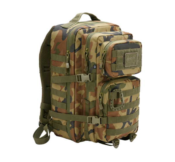 Brandit hátizsák US Assault Pack Large 40L, woodland, woodland