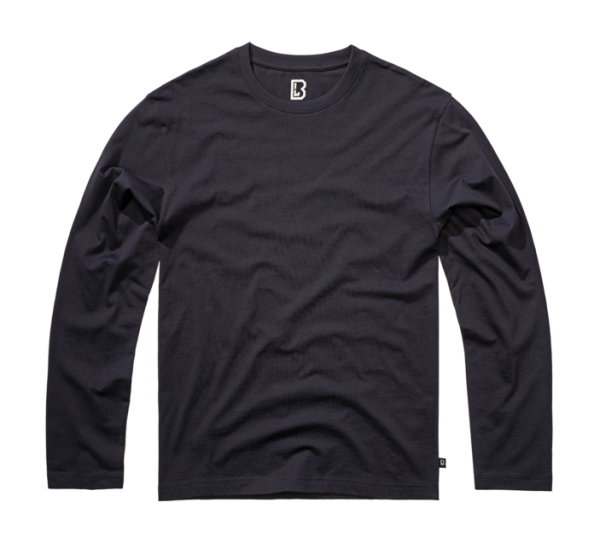 Brandit Premium hosszú ujjú póló, tengerészkék