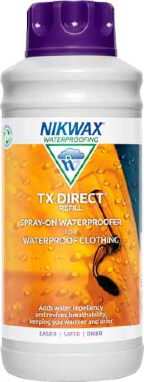 Nikwax vízálló ruházat impregnáló spray TX.Direct spray-on 1l