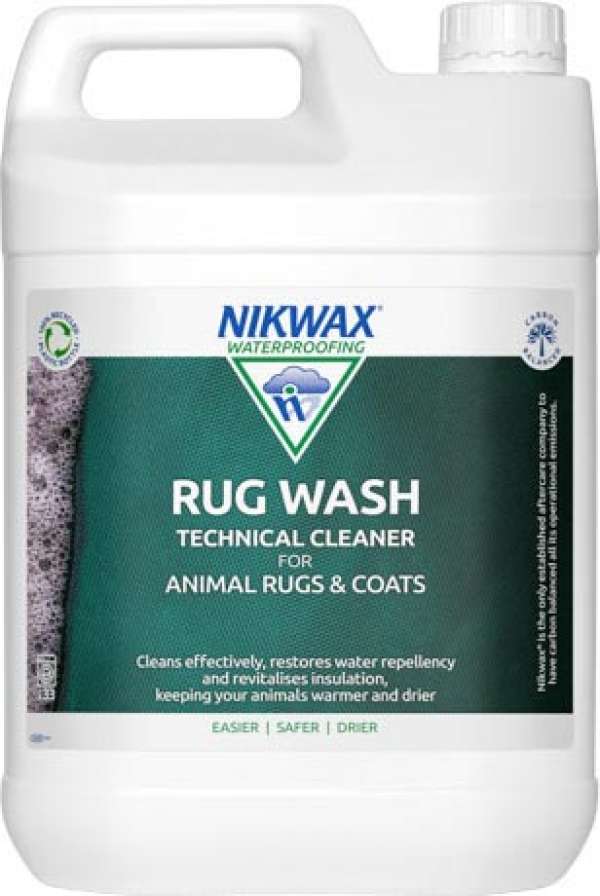 Nikwax speciális tisztítószer szőnyegekhez és takarókhoz háziállatoknak Szőnyegmosó 5l